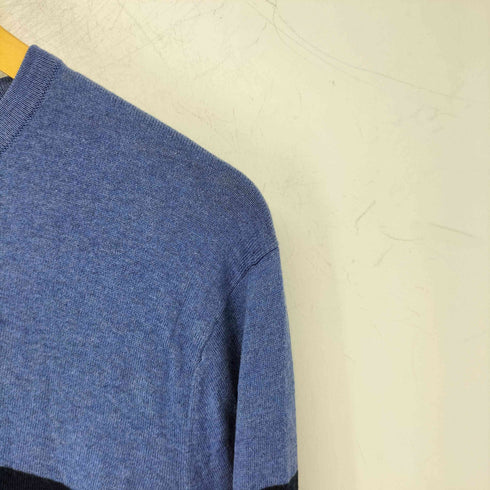ブルックスブラザーズ BROOKS BROTHERS シルクコットン バイカラー ニット メンズ JPN:M